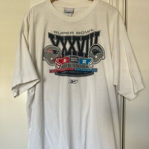 Vintage Super Bowl graphic t shirt